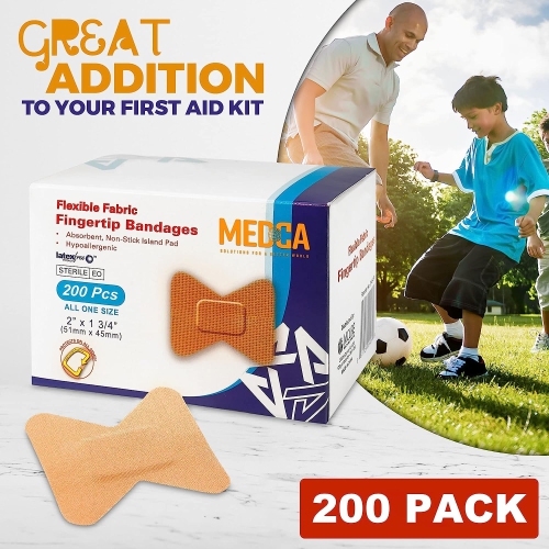 Pansements en tissu flexibles - pansements adhésifs en tissu flexible pour les doigts pour les soins des doigts&nbsp;et pour protéger les blessures