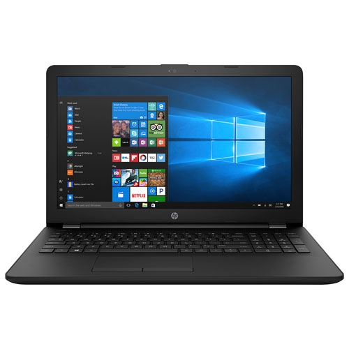 HP  Refurbished (Good) - 15.6" Laptop - (Amd A6-9220 Apu/1Tb HDD/8GB Ram/windows 10) In Black