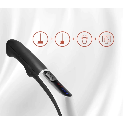 HIZERO Bionic Hard Floor Cleaner,Lightweight Cordless Wet Dry Electric Mop, Quiet Stick Hardwood Floors Cleaners, No Suction As Vacuums, Sweep Mop