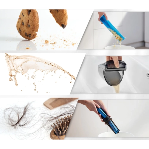 HIZERO Bionic Hard Floor Cleaner,Lightweight Cordless Wet Dry Electric Mop, Quiet Stick Hardwood Floors Cleaners, No Suction As Vacuums, Sweep Mop