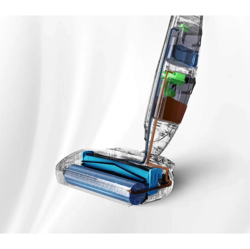 HIZERO Bionic Hard Floor Cleaner,Lightweight Cordless Wet Dry Electric Mop, Quiet Stick Hardwood Floors Cleaners, No Suction As Vacuums, Sweep Mop