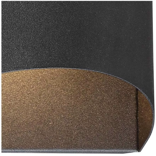 Ratner Modern Outdoor Wall Light Fixture Black Dark Sky Led Downlight 5 1/2" For Post Exterior Barn Deck House Porch Yard Patio