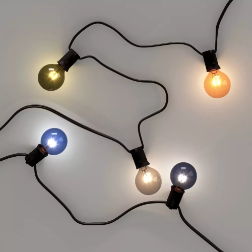 20ct Incandescent Glass G40 Bulbs