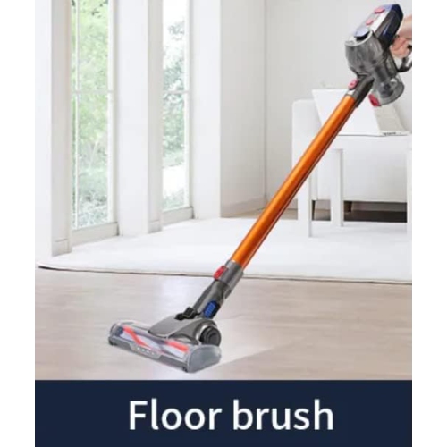 Clean Plus Powerful Cordless Stick Vacuum - Black and silver