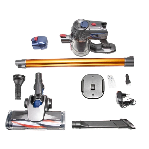 Clean Plus Powerful Cordless Stick Vacuum - Black and silver