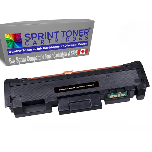 Compatible 106R02777 for Xerox Phaser 3052, 3260, WorkCentre 3215, 3225 Black Toner Cartridge