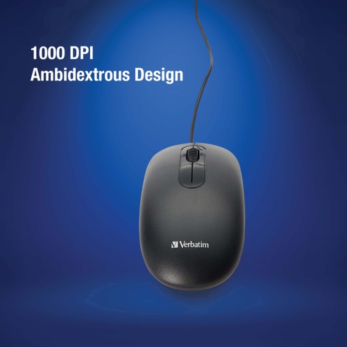 Verbatim Wired Optical Keyboard & Mouse Combo