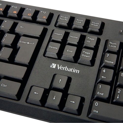 Verbatim Wired Optical Keyboard & Mouse Combo