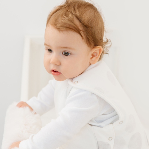 Sac de couchage en coton biologique Glitter & Spice de 1,0 tog - bokeh vaporeux