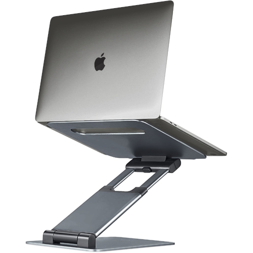 Lifelong Ergonomic Laptop Stand, 20" Adjustable Height, Portable - No phone stand