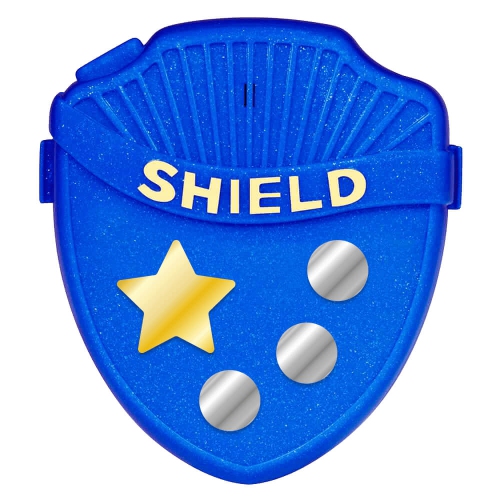 Shield prime – Enurésis d’alarme de mouillage de lit pour garçons et filles avec tonalité forte, lumière et vibration, bleu