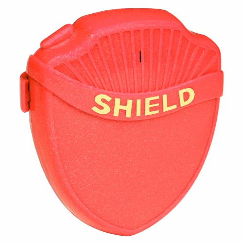 Shield Prime Bedwetting Alarm Enuresis for Boys & Girls with Loud Tone, Light & Vibration, Red