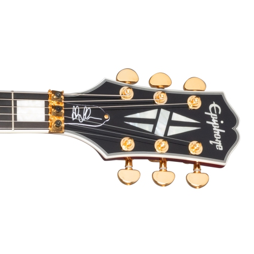 Courtepointe Alex Lifeson les Paul Axcess d'Epiphone - Rouge rubis