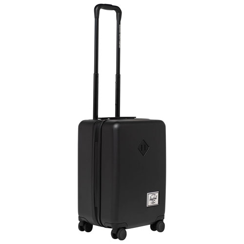 Herschel Supply Heritage 19.69" Hard Side Carry-On Luggage - Black