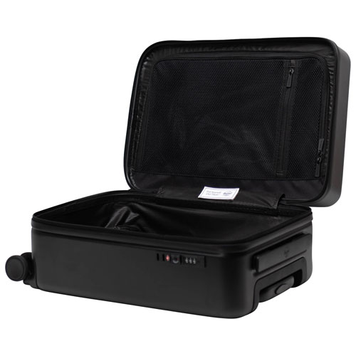 Herschel Supply Heritage 19.69" Hard Side Carry-On Luggage - Black