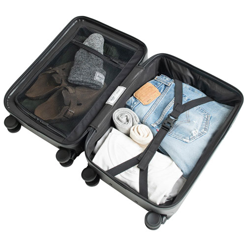 Herschel Supply Heritage 19.69" Hard Side Carry-On Luggage - Black