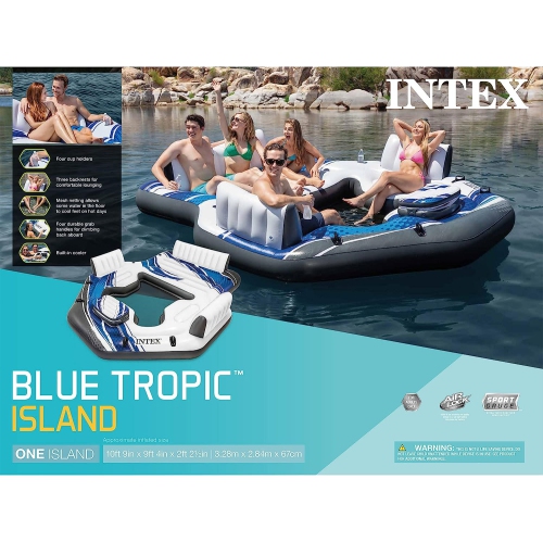 INTEX - BLUE TROPIC ISLAND, Age: adult