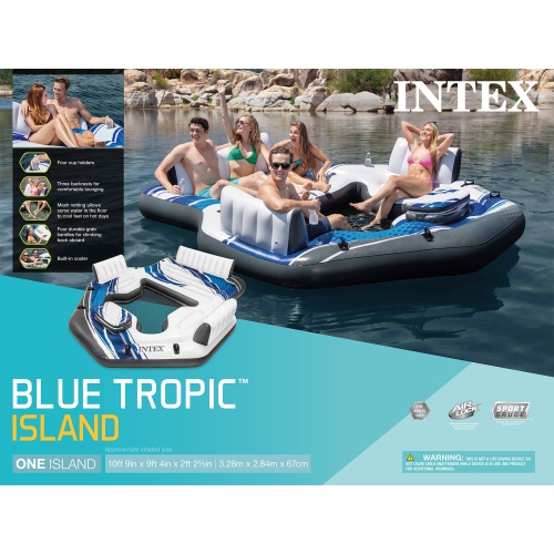 INTEX - BLUE TROPIC ISLAND, Age: adult