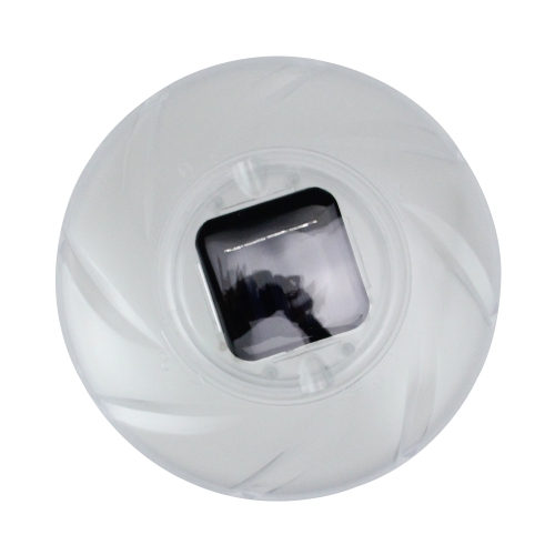 7.5" Clear Color Changing Solar Powered Floating Disc Pool Light