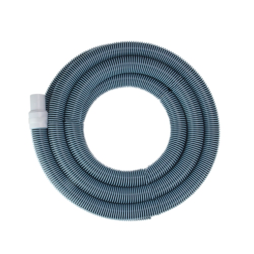 Blue Spiral Wound Vacuum Swimming Pool Hose with Swivel Cuff 18' x 1.25"