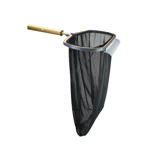 19.75" Black Heavy Duty Frame Leaf Pool Rake with Copper Handle