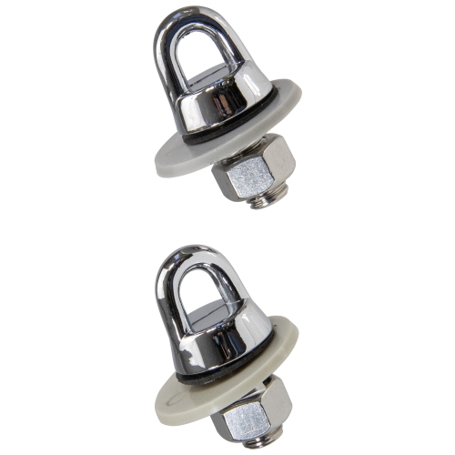 Set of 2 Rope Wall Anchors for Swimming Pools