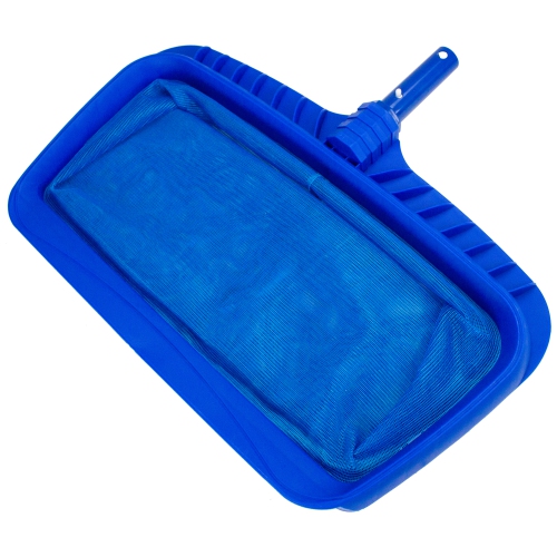 19.75" Blue Deep Bag Swimming Pool Leaf Rake Skimmer Head
