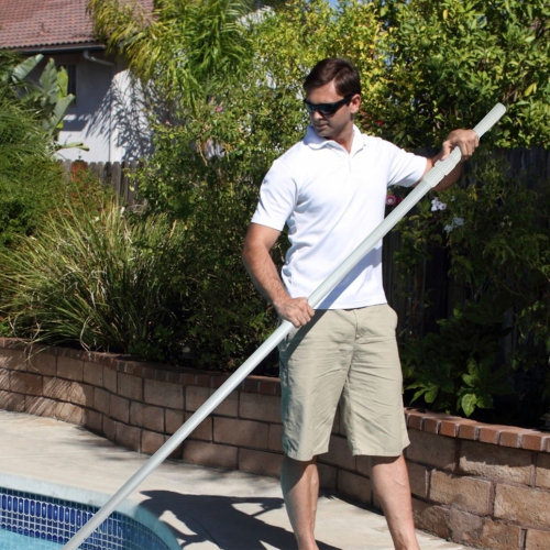 15' Adjustable Swimming Pool Telescopic Pole