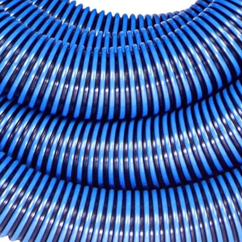 HydroTools Spiral Wound Vacuum Swimming Pool Hose with Swivel Cuff - 50' x 1.5"