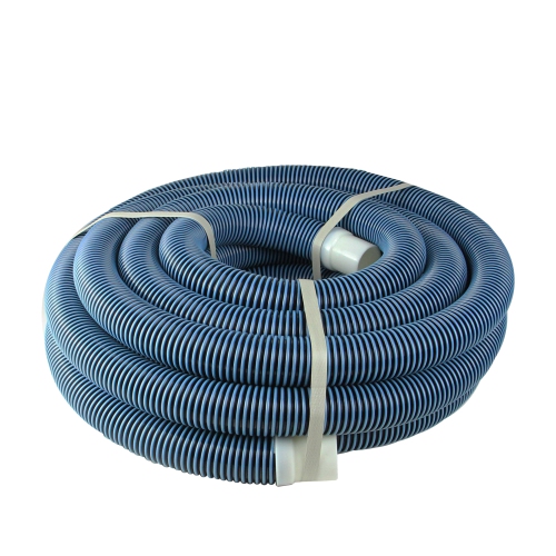 35' x 1.5" Blue Spiral Wound Swimming Pool Vacuum Hose
