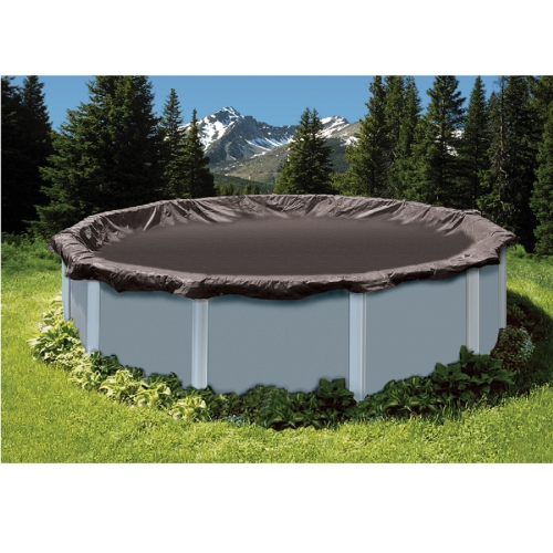 Black Deluxe Above Ground Swimming Pool Closing Leaf Net Cover 18'