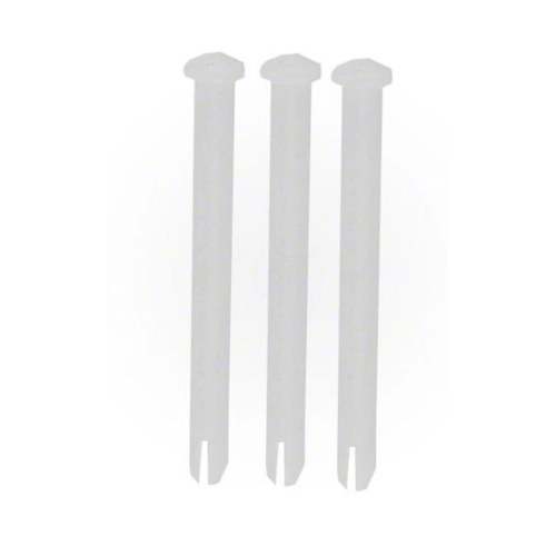 5.5-Inch White Long Lock Pins for Poles and Vacuum Handles For Swimming Pool
