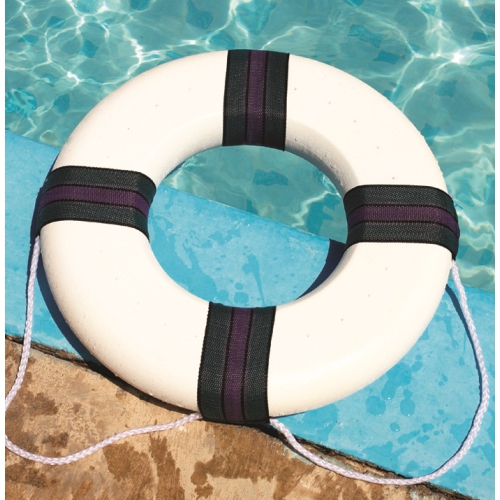 18" Swimming Pool Summer Safety Ring Buoy with Rope