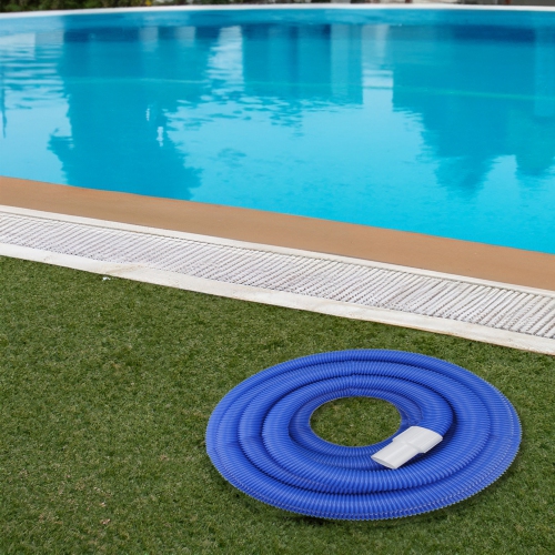36' Spiral Wound In-Ground Pool Vacuum Hose with Swivel Cuff