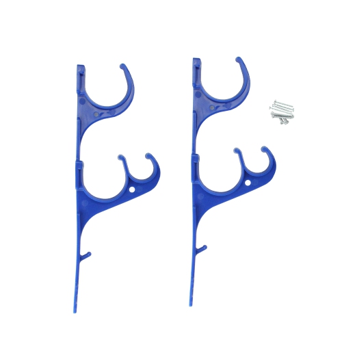 12.25" Pole and Pool Vacuum Hose Hangers - Set of 2