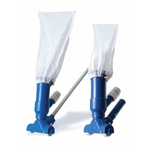 Blue and White Mini Vacuum Tools with Wheels for Kiddie Pools