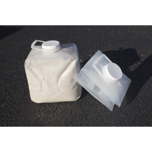 11-Inches HydroTools Pool Transparent Chemical Resistant Ladder Weight Anchor Bag with Handle