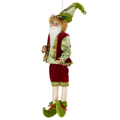 Poseable Whimsical Elf Christmas Figurine - 18"