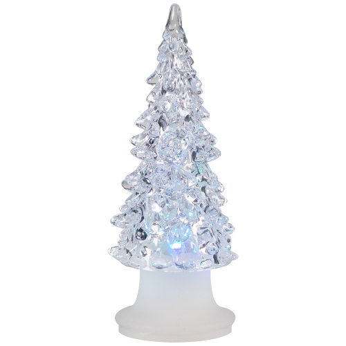 Set of 3 Color Changing LED Lighted Christmas Trees