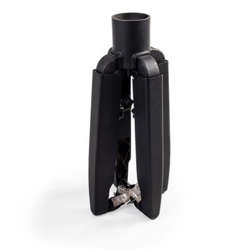 Adjustable Rolling Christmas Tree Stand for Trees 6'-9' - Black