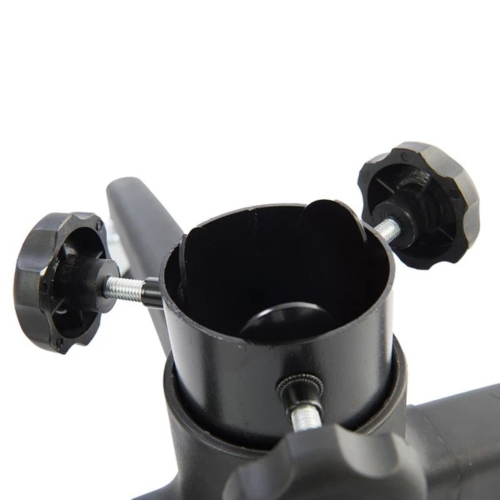 Adjustable Rolling Christmas Tree Stand for Trees 6'-9' - Black