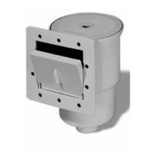 11.5-Inch Gray HydroTools ABS Thru-Wall Skimmer for Above-Ground Swimming Pool