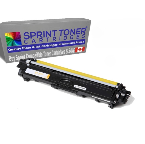 Brother TN227 Compatible Yellow High Yield TN227Y Toner Cartridge with Chip - Sprint Toner - Canadian Company