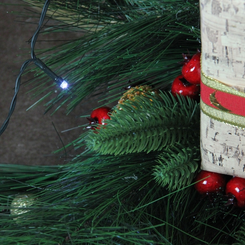 Père Noël musical illuminé à DEL avec sac cadeau figurine de Noël gonflable - 6 pi