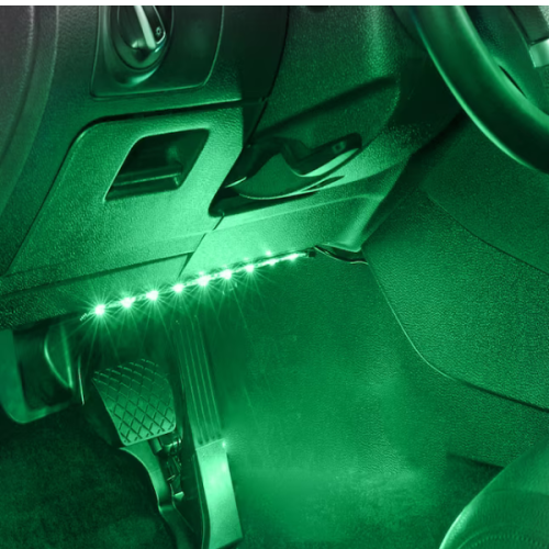 Lampe d'appoint DEL d'intérieur de voiture Bluetooth MLB7-1089-RGB 4pack de Monster