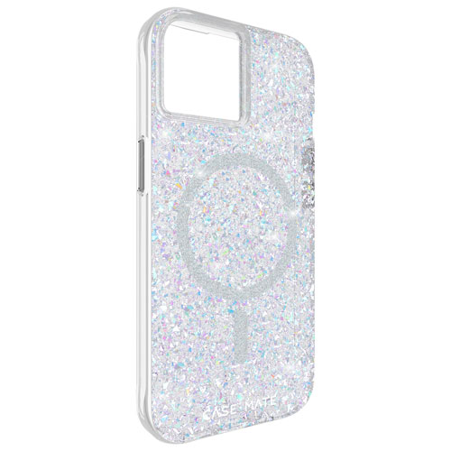 Case-Mate Twinkle Disco Fitted Hard Shell Case with MagSafe for iPhone 16e/15/14/13 - Iridescent