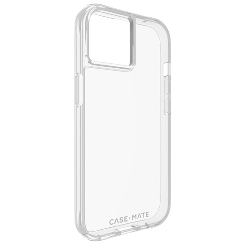 Case-Mate Tough Clear Fitted Hard Shell Case for iPhone 16e/15/14/13 - Clear