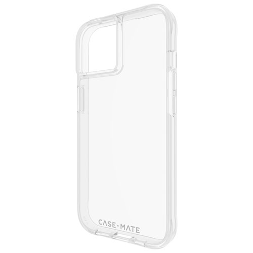 Case-Mate Tough Clear Fitted Hard Shell Case for iPhone 16e/15/14/13 - Clear