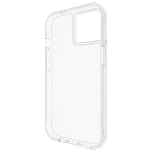 Case-Mate Tough Clear Fitted Hard Shell Case for iPhone 16e/15/14/13 - Clear
