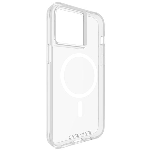 Étui rigide ajusté Tough Clear de Case-Mate avec MagSafe pour iPhone 15 Pro Max - Transparent